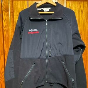Columbia Titanium Full Zip Fleece Jacket Size L